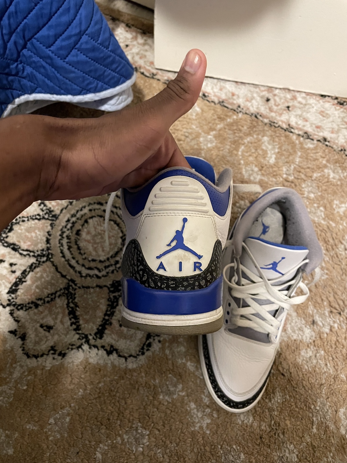 Jordan 3 Retro Racer Blue size 11 - photo 4