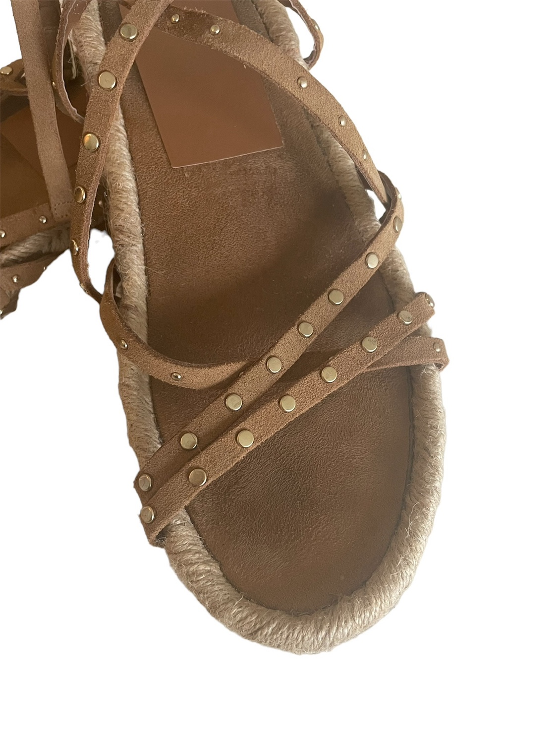 Zara Studded Split Leather Sandals image indicator(2)