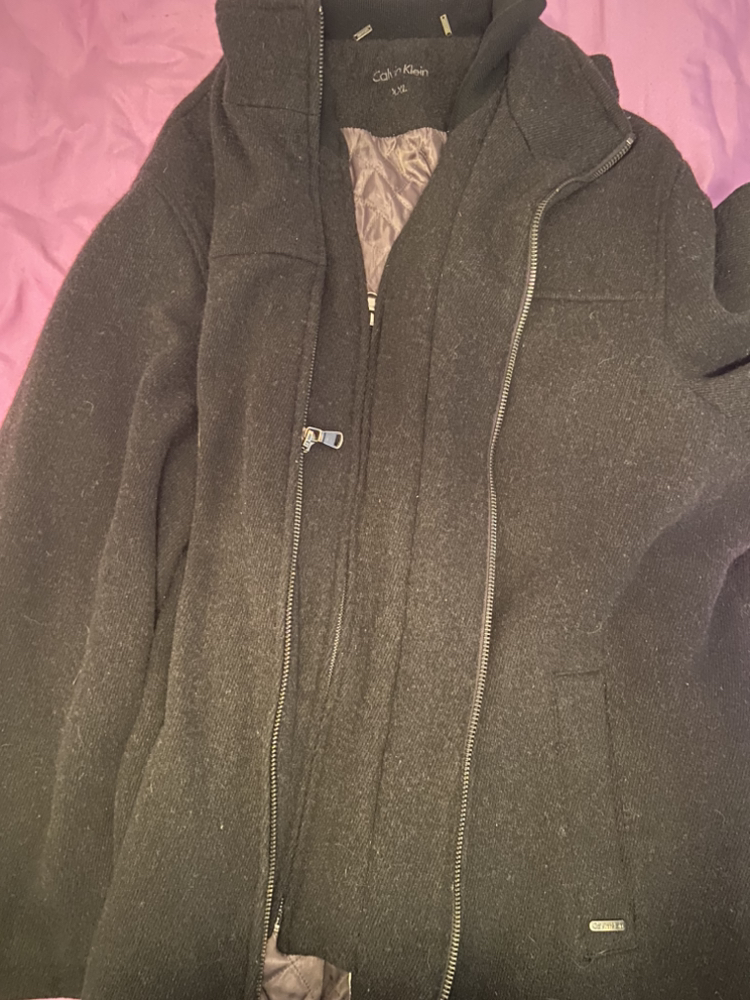 Men’s Calvin Klein double breasted dress jacket. image indicator(3)