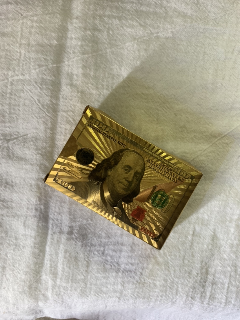 FREE gold deck of cards 🧡 #freecycle - photo 2