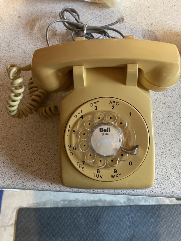 Vintage Beige Northern Telecom Rotary Phone thumbnail