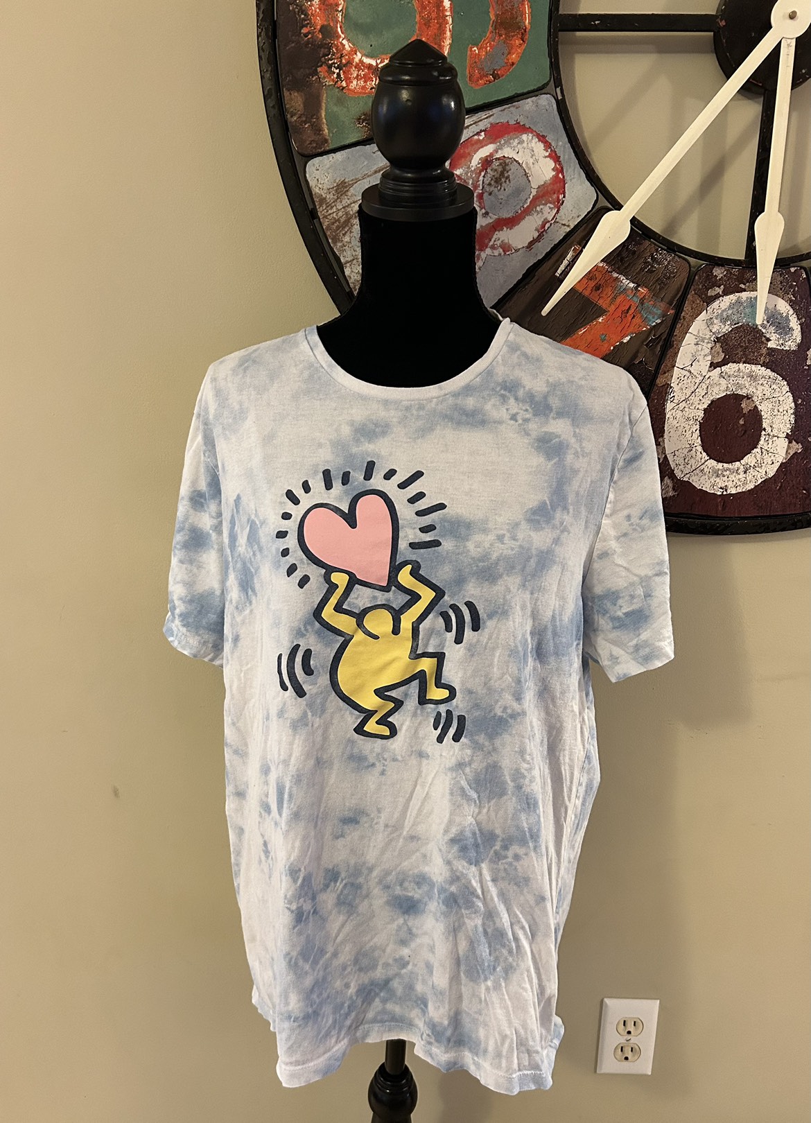 ✨✨Keith Haring T-Shirt Size L image indicator(2)