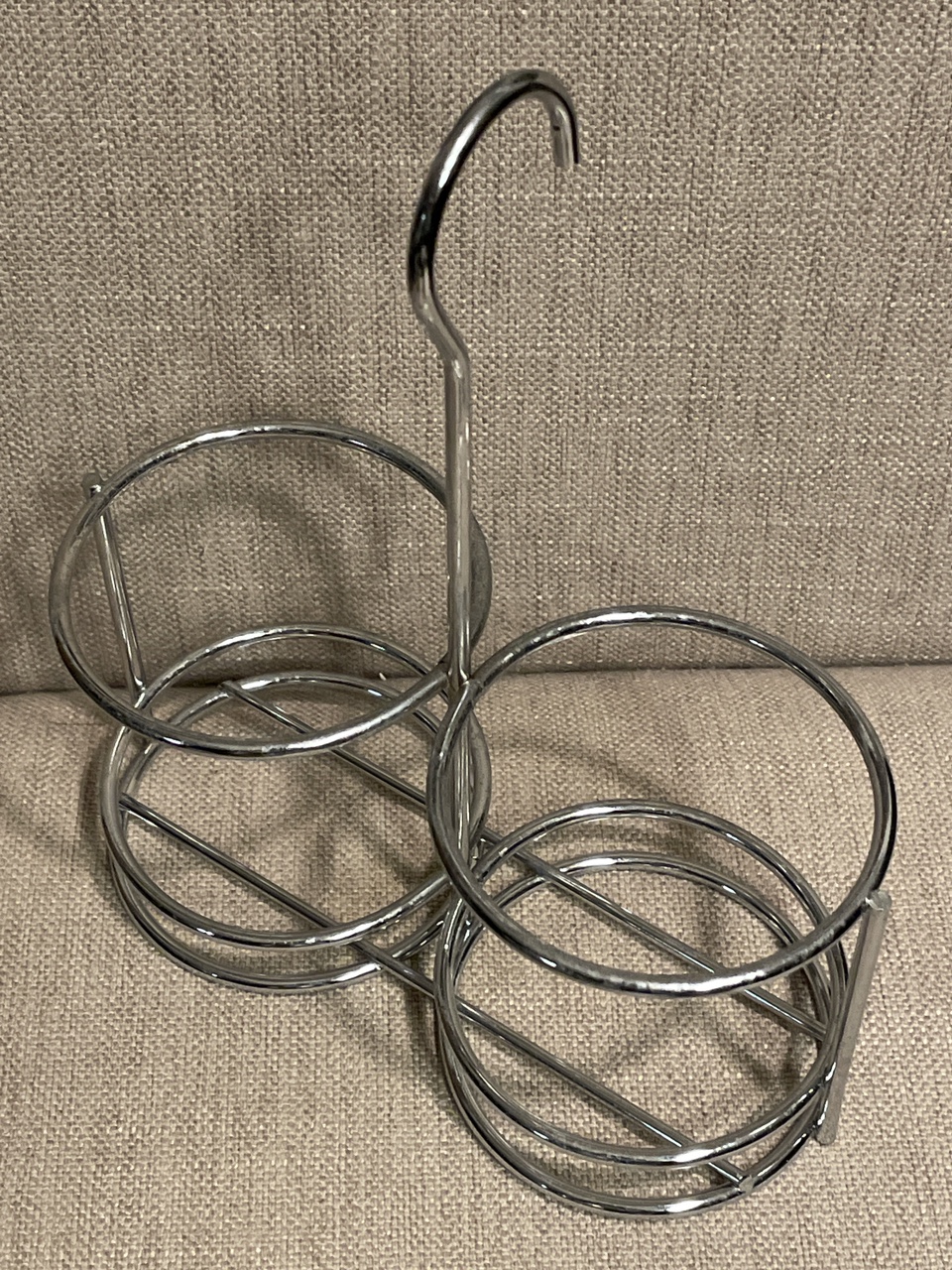 🥕 Set of Aged Balsamic Vinegar and Olive Oil in a chrome holder image indicator(2)