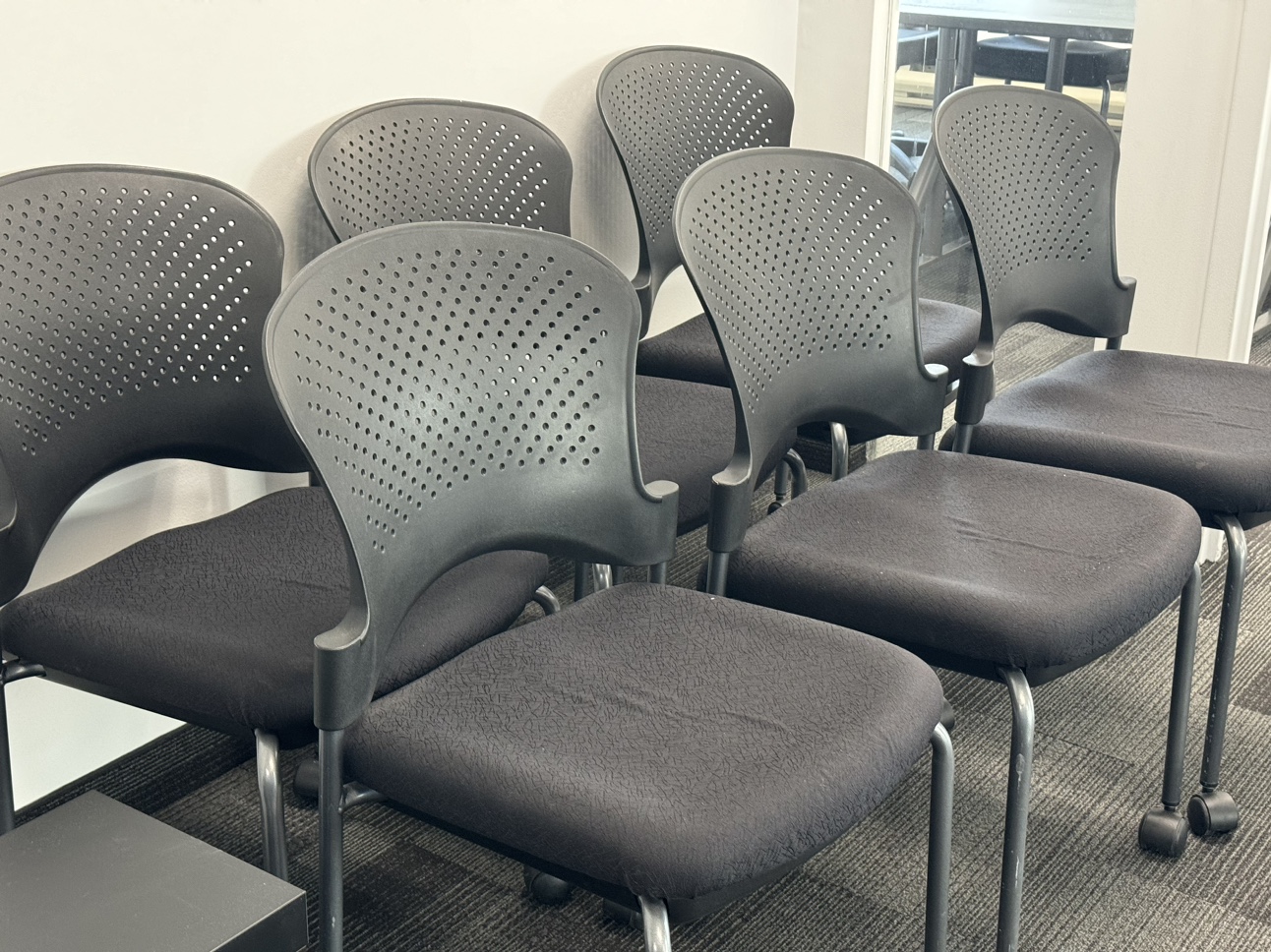 Office Chair / Reception Chair / Waiting Chair (Set of 6)
