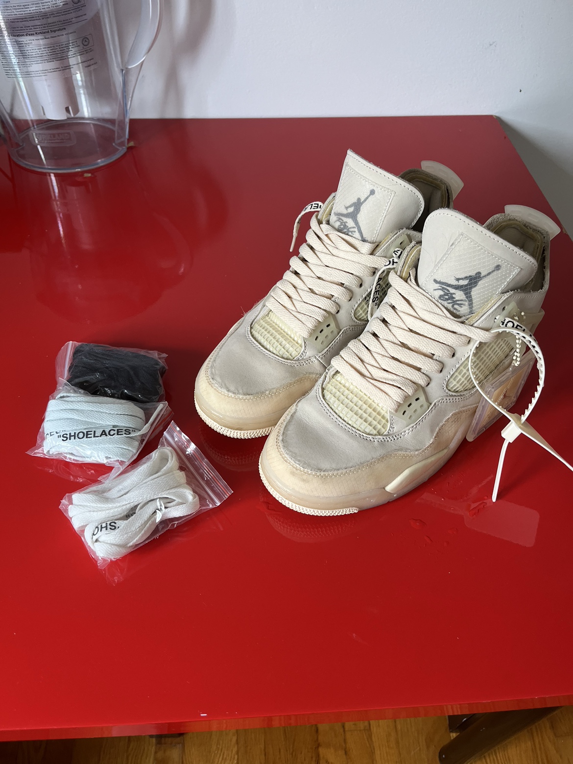 Jordan 4 Retro Off-White sails thumbnail