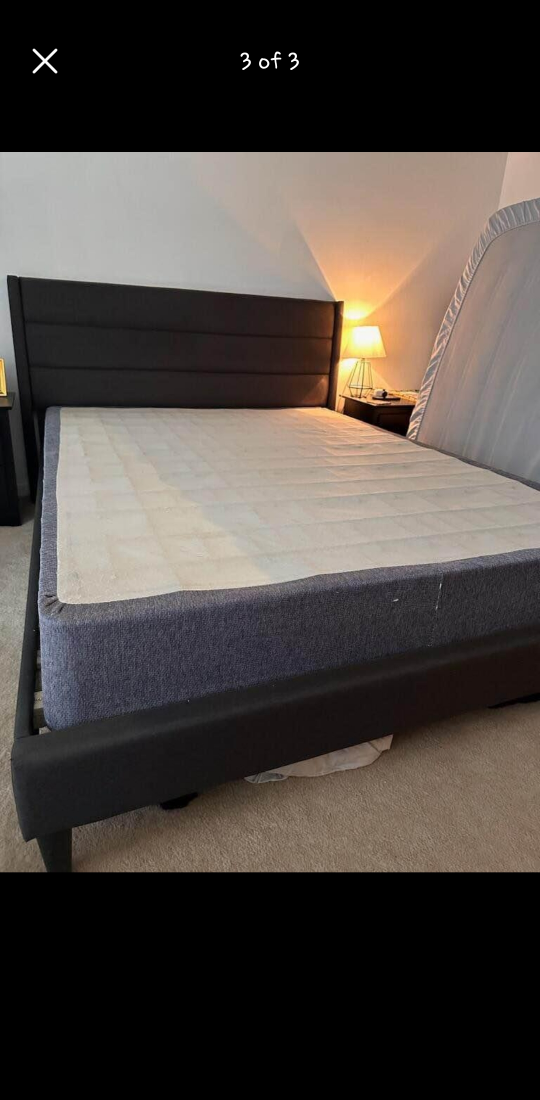 Queen bed like new