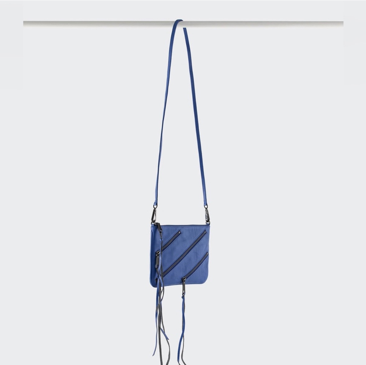 REBECCA MINKOFF MOTO ROCKER CROSSBODY ELECTRIC BLUE - photo 2