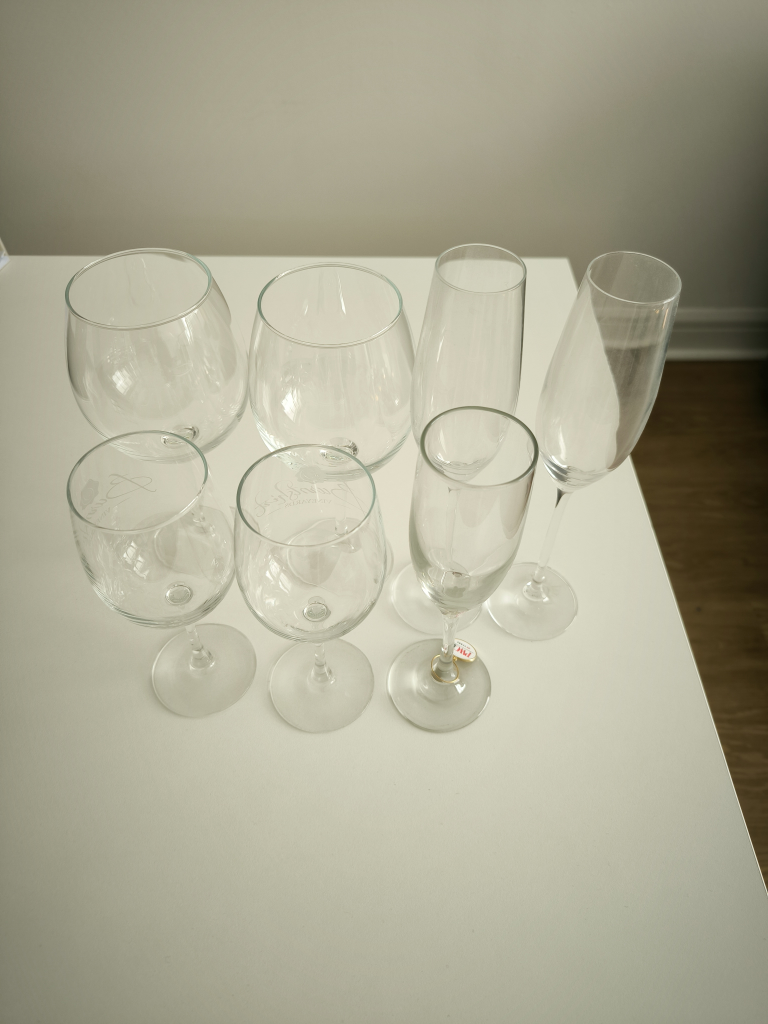 Wine and Champaign glass collection - photo 2