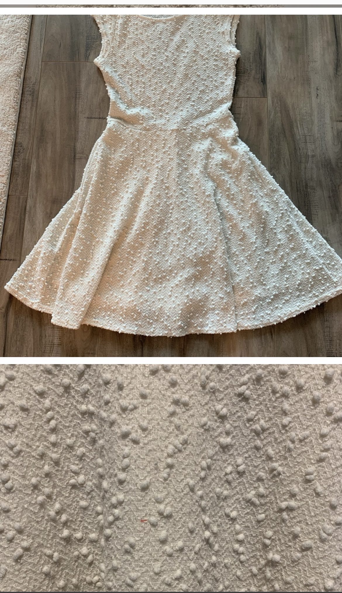 Summer dress- XS-S. Fully lined Fit and Flare style image indicator(3)