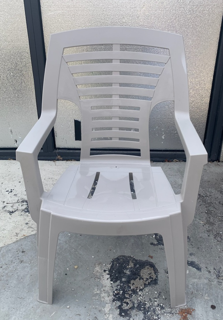 set of 2 solid strong plastic chairs thumbnail