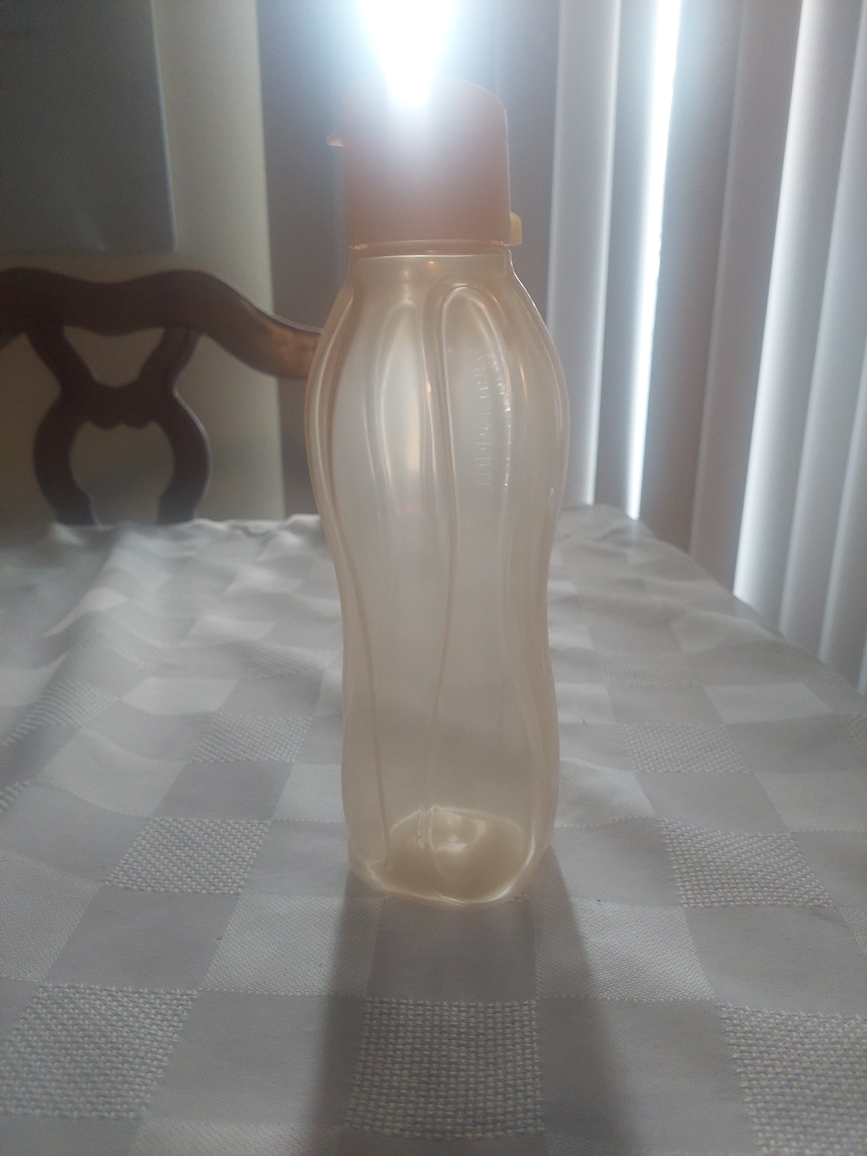 Gold Tupperware Water bottle
