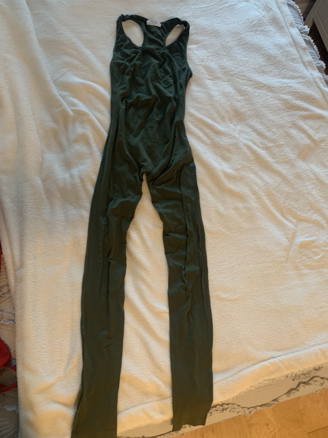 Forest green bodysuit thumbnail