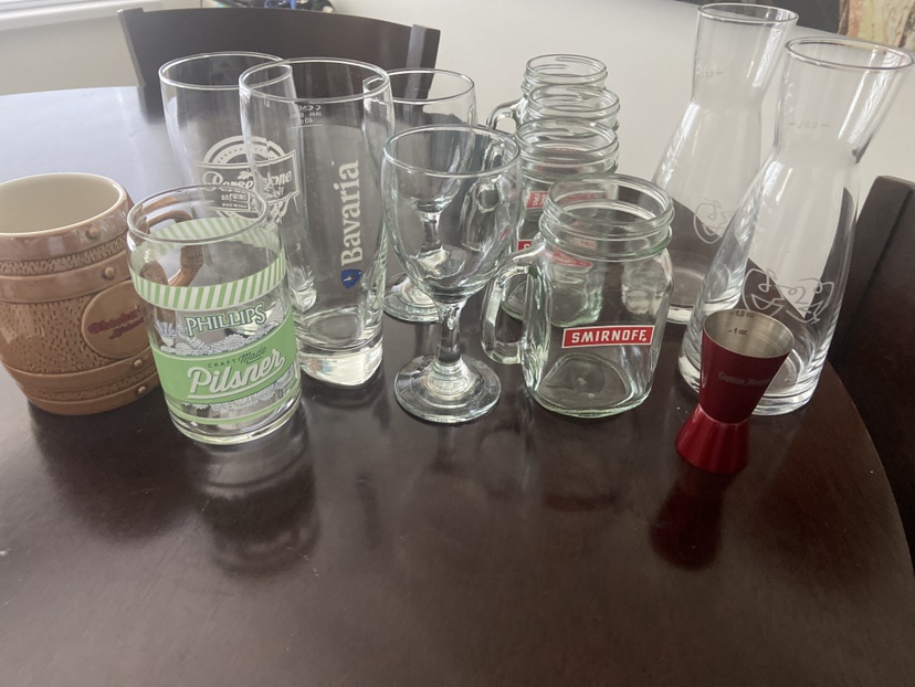 Free glass wear