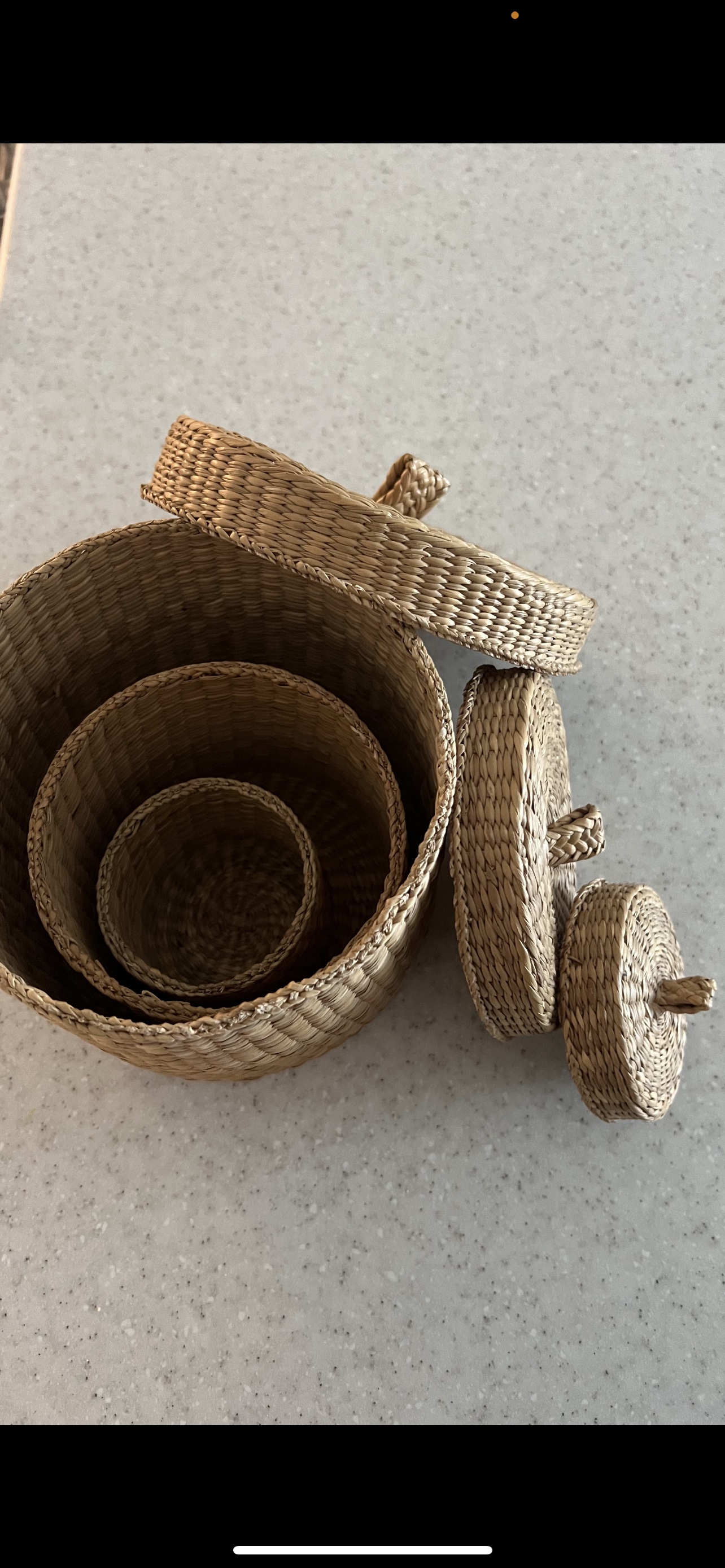 3 Small storage baskets image indicator(3)