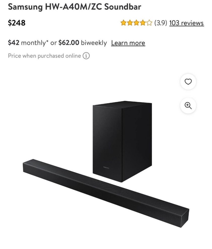 Samsung Soundbar with subwoofer - photo 4