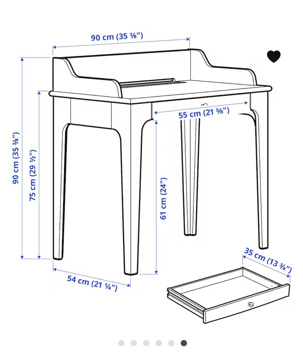 IKEA LOMMARP Desk - light beige - photo 2