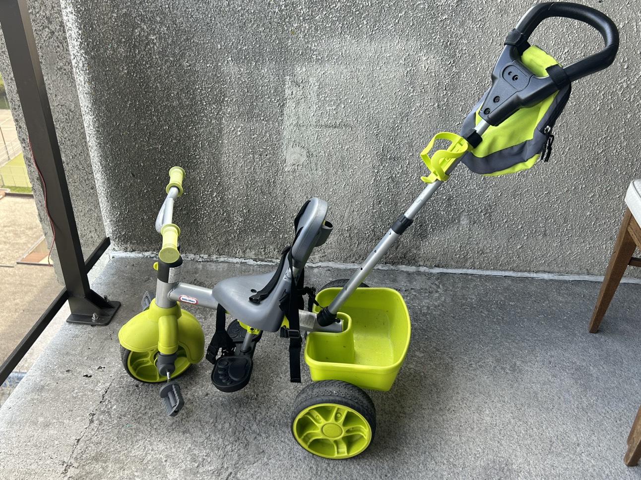 Sleek Green and Black Child's Tricycle - photo 4