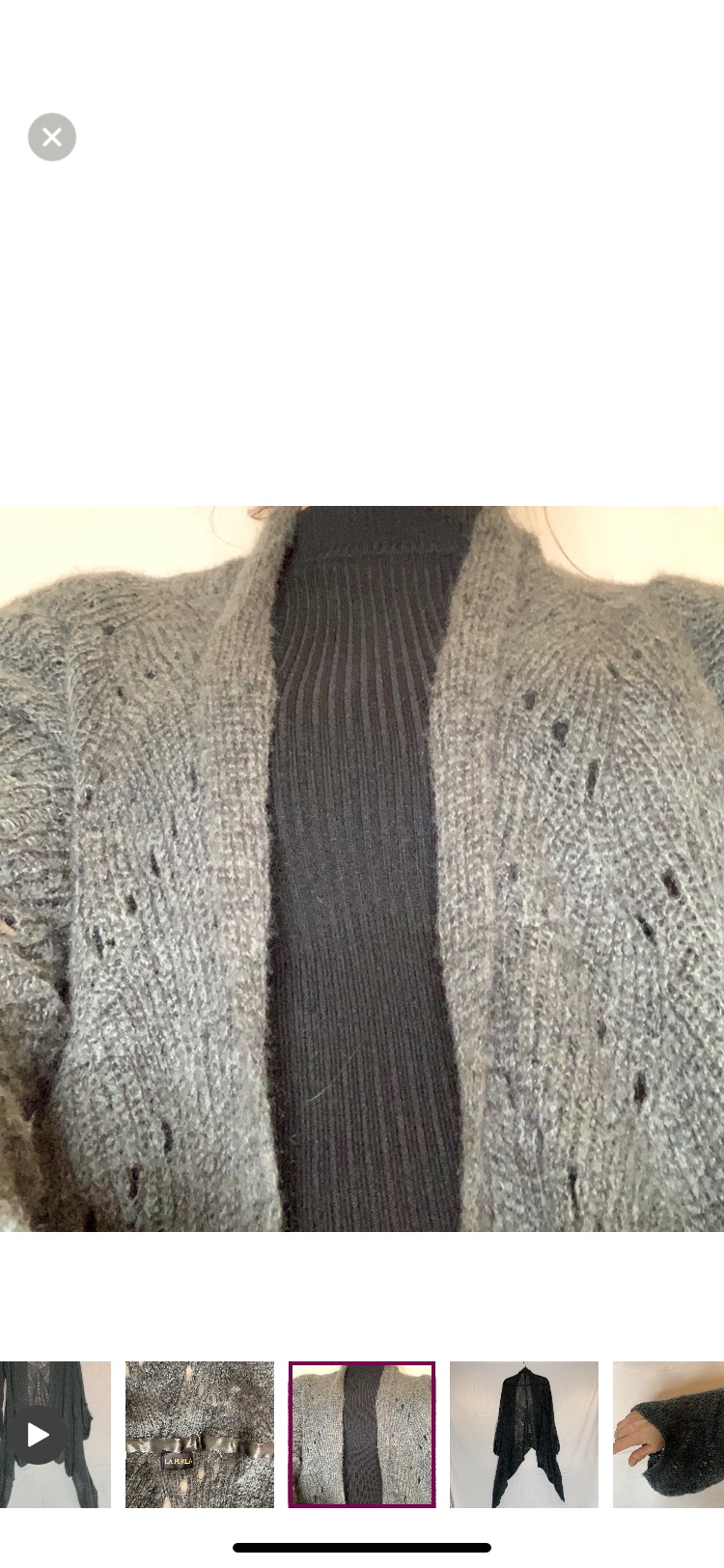 LA PERŁA Sweater Coat image indicator(3)