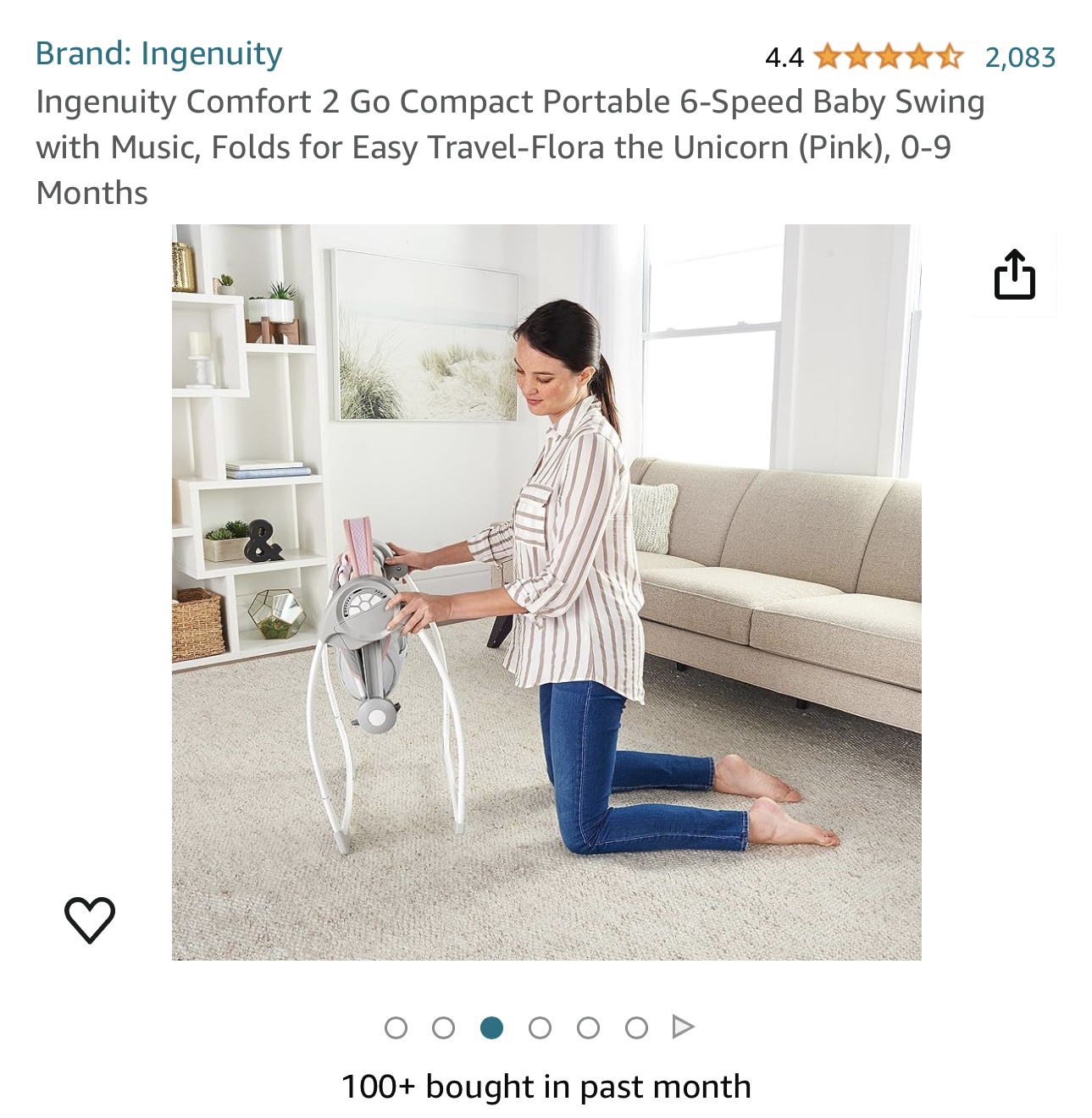 Electric swing. New. Out of the box. - photo 2
