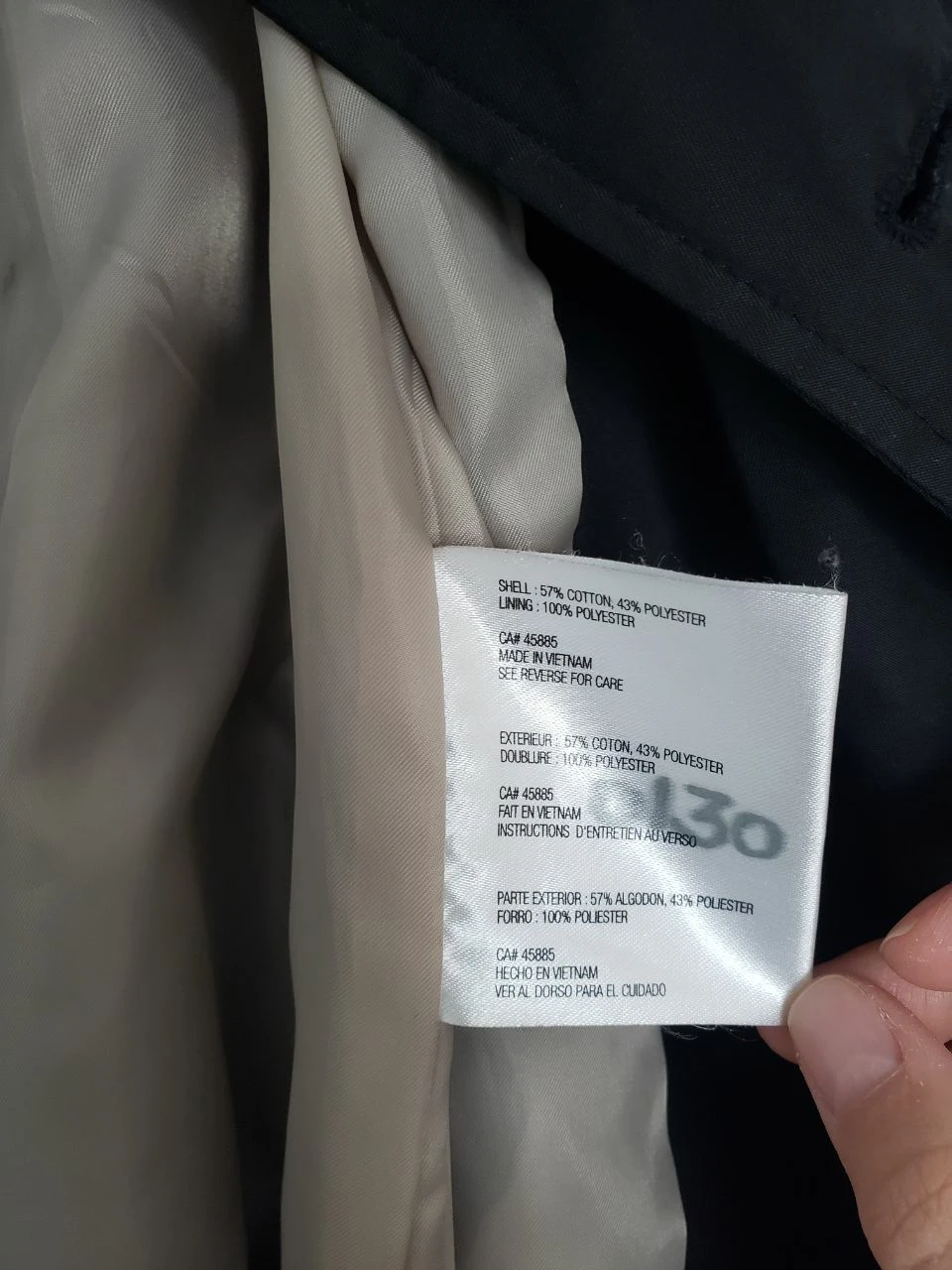 BNWT Michael Kors Black Trench Coat. small image indicator(9)