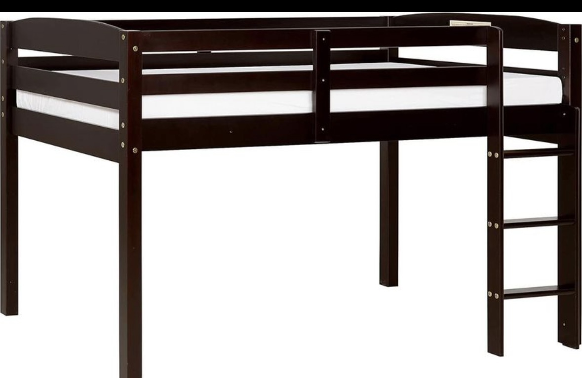 Concord Junior Loft Bed, Full, Cappuccino - photo 4