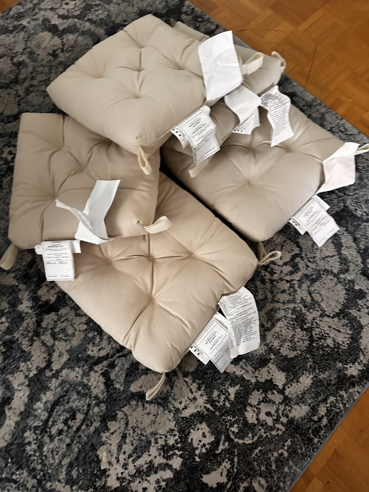 IKEA chair cushion all is $23 - photo 3