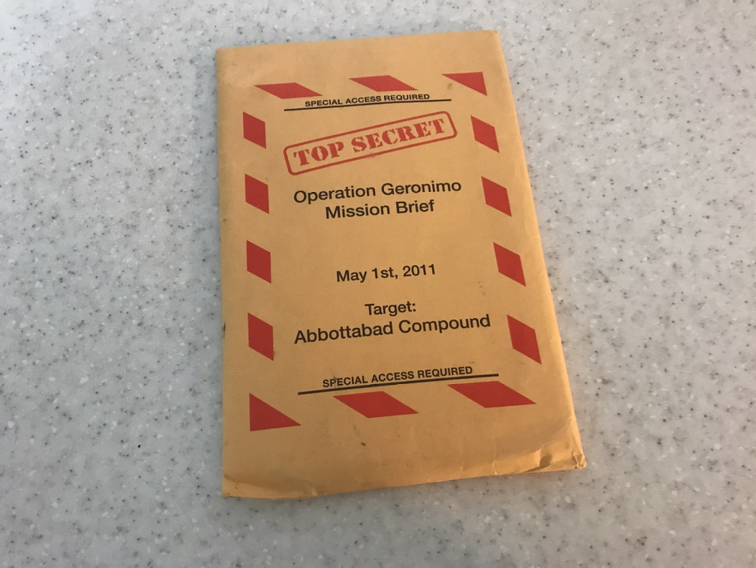 TOP SECRET - Operation Geronimo Mission Brief May 1st, 2011 image indicator(6)