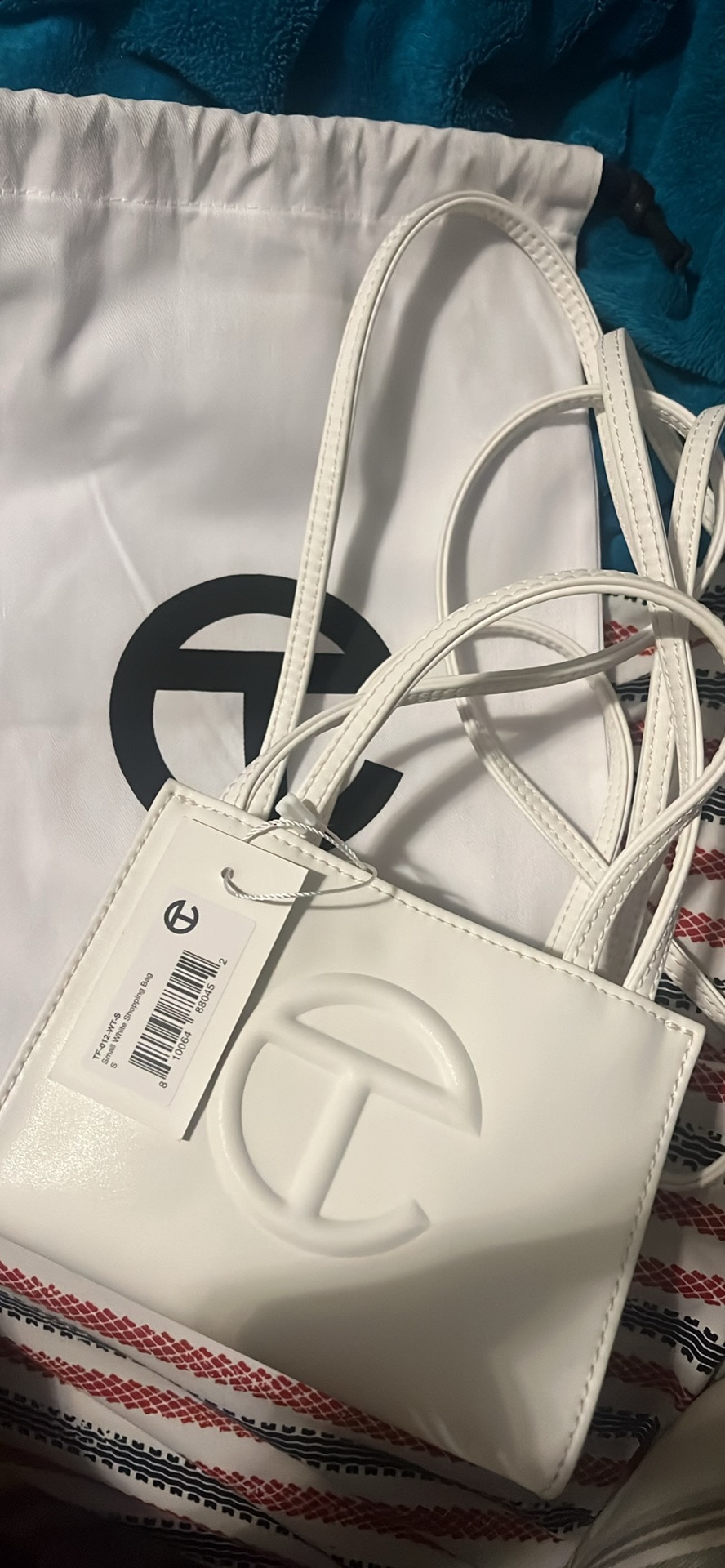 White Small Telfar Bag (NEED GONE ASAP)