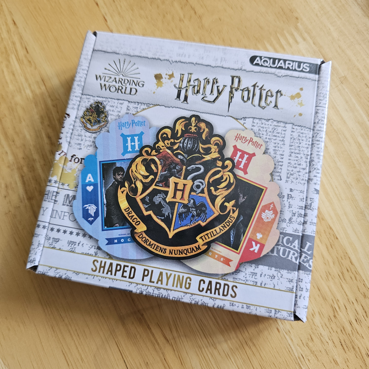 Harry Potter Shaped Playing Cards