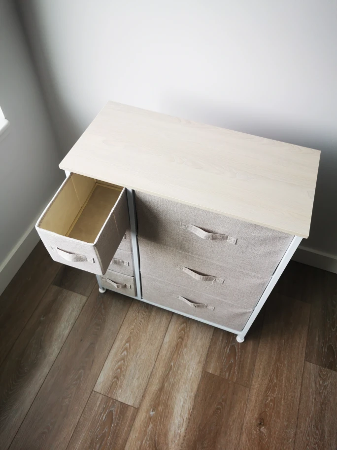 7 Drawer Fabric Dresser Storage Tower - photo 5