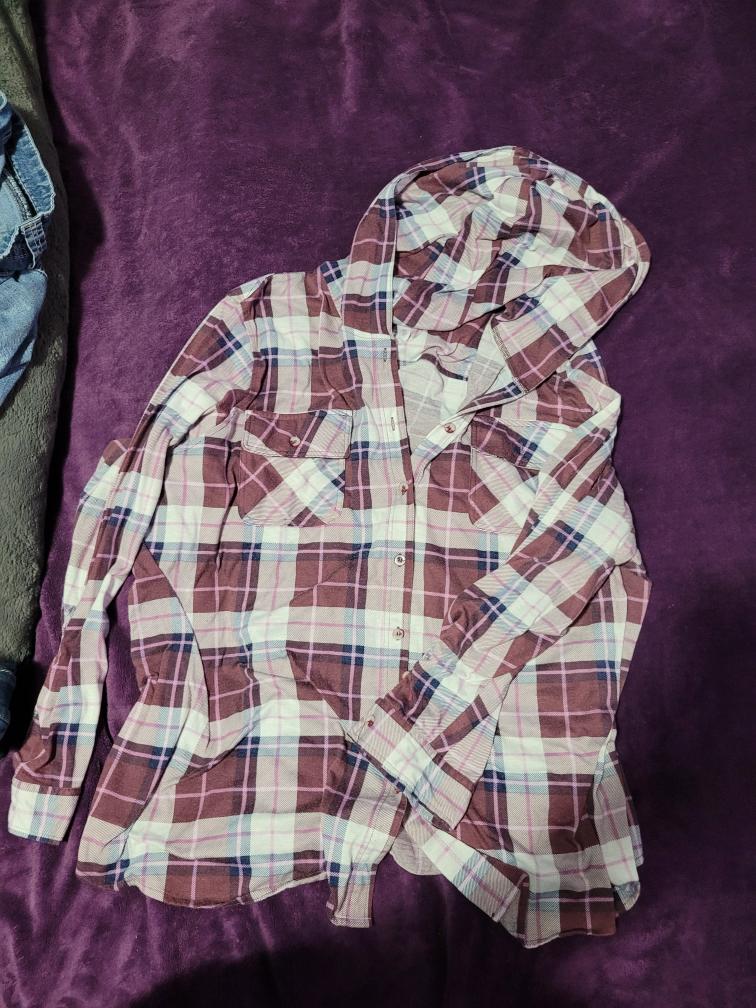 plus size plaid shirt