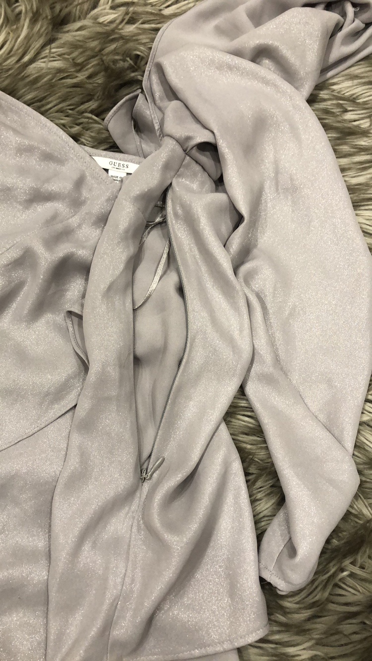 Guess. One shoulder dress. image indicator(9)