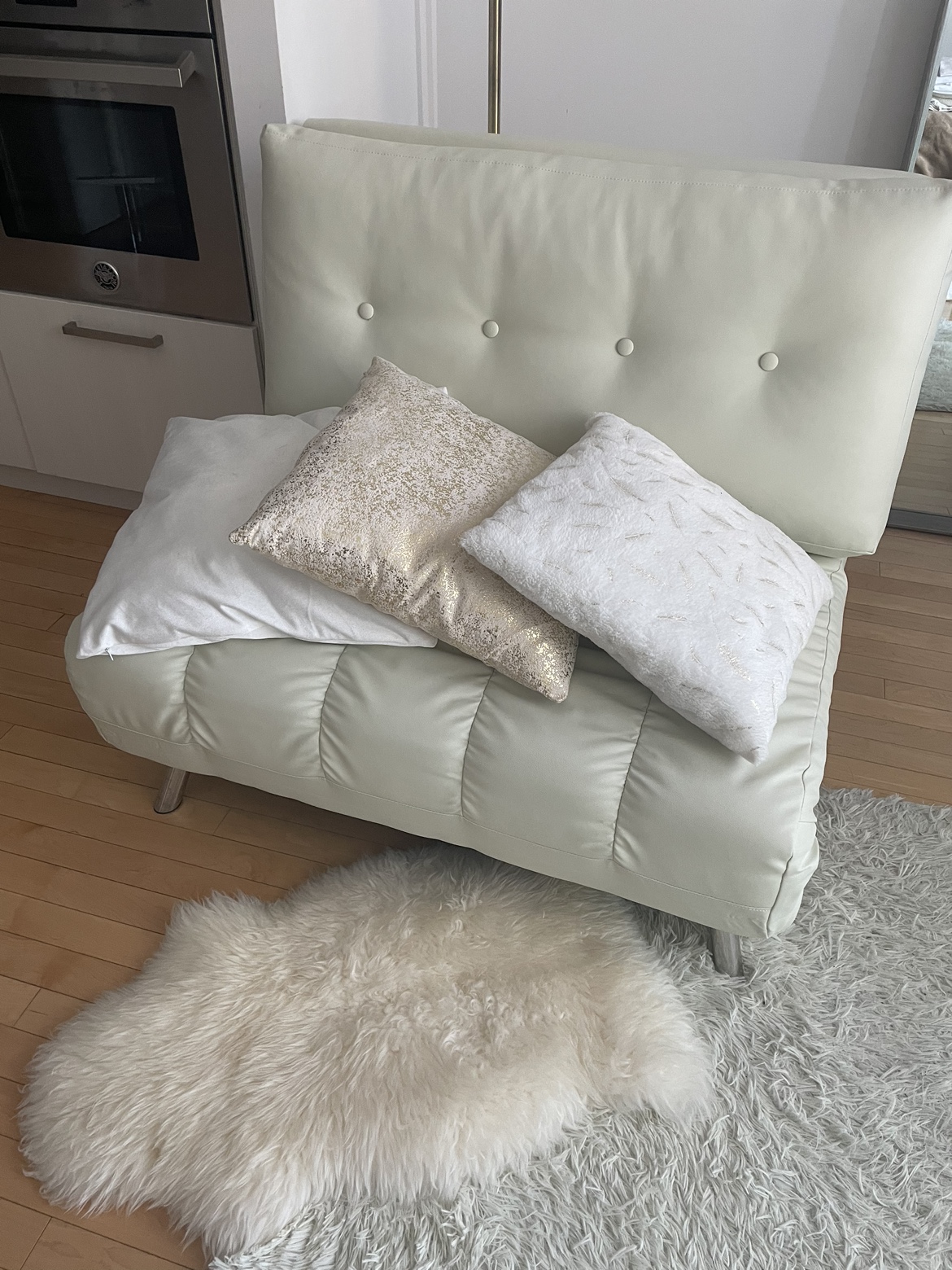CONVERTIBLE LOUNGE CHAIR (Moving Out Sale)