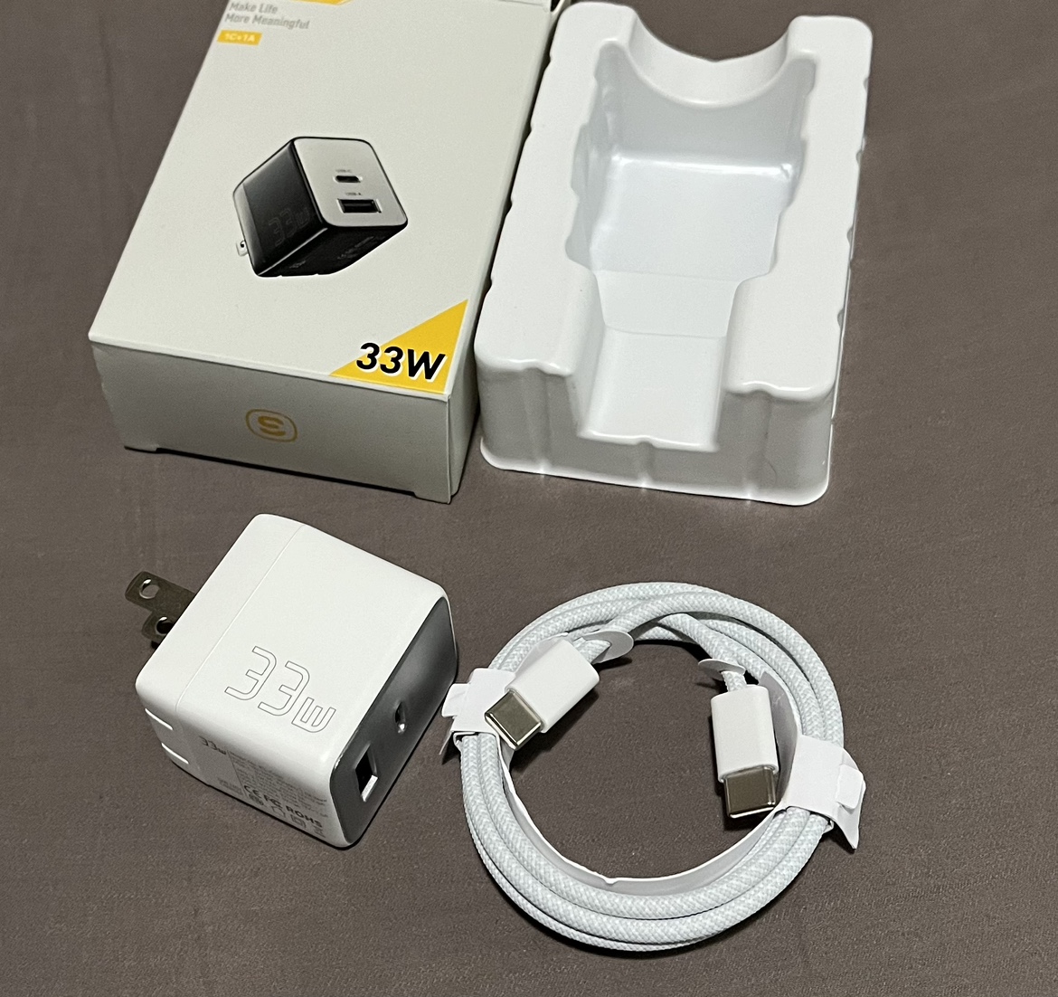 33W Fast Charger for iPhone 15, Samsung *NEW* thumbnail