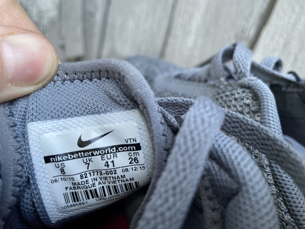 Nike Lunarestoa 2 SE cool grey shoes sneakers size 8 men’s image indicator(3)