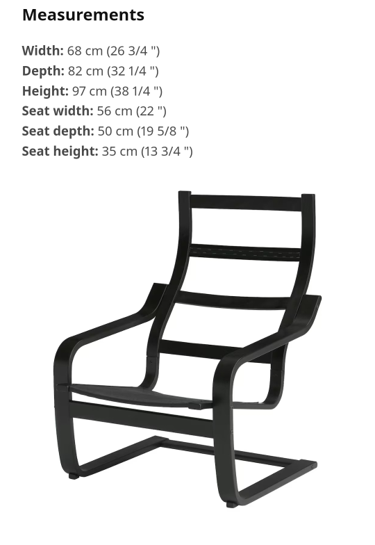 IKEA POÄNG Armchair - photo 3