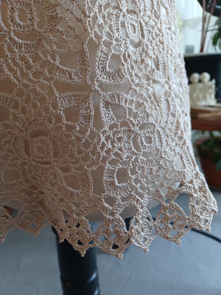 hand crochet short-sleeved top - photo 4