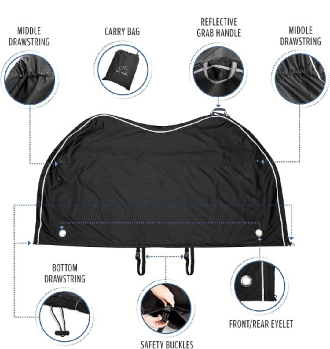 Bike Cover for Transportation/Travel or Storage, size XL - photo 2