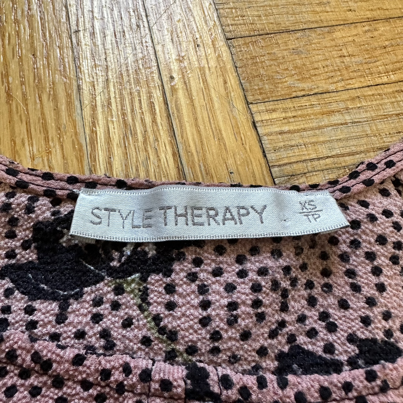 Pink/Salmon Floral Top image indicator(3)