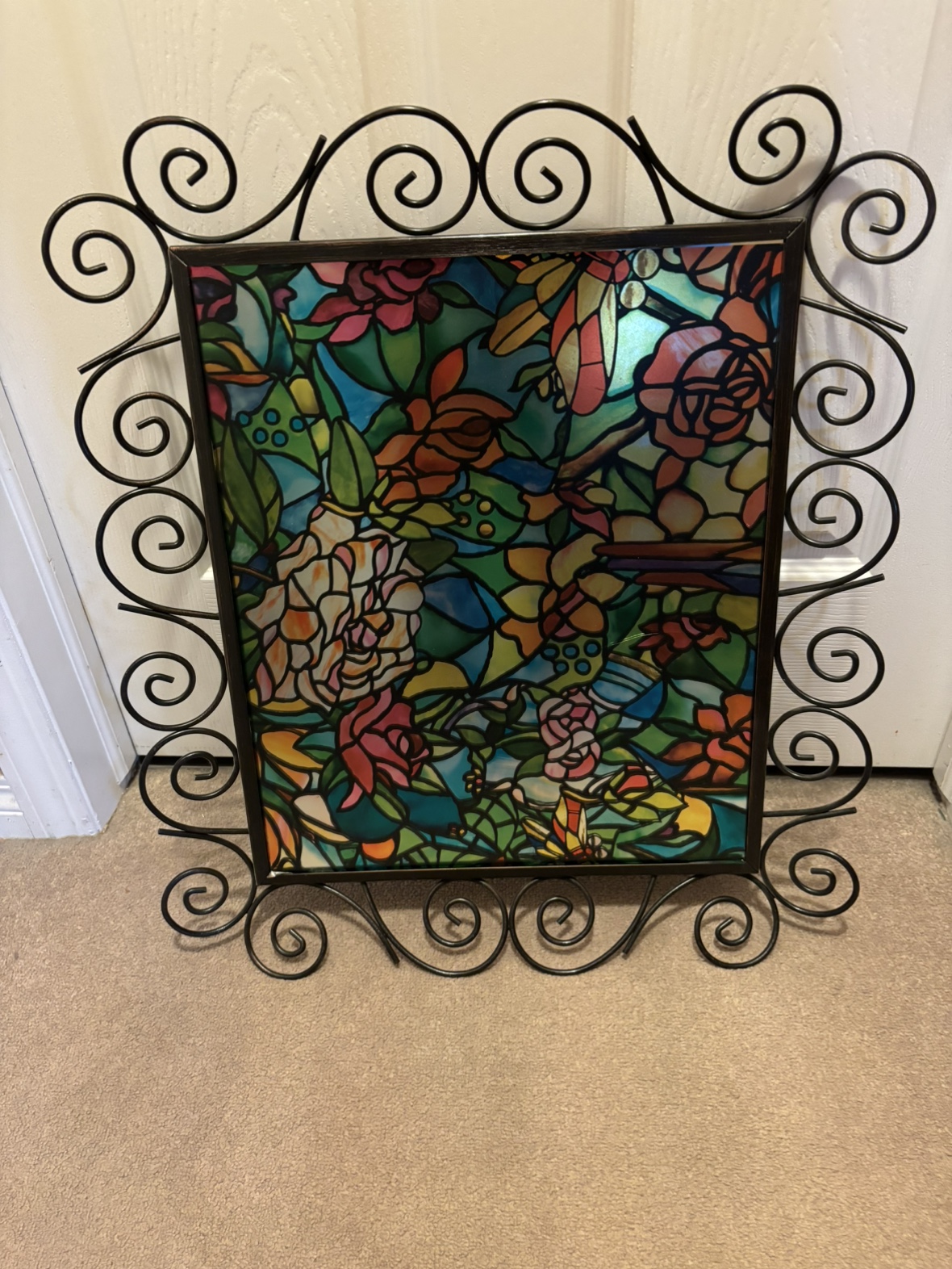 Stain glass Mirror