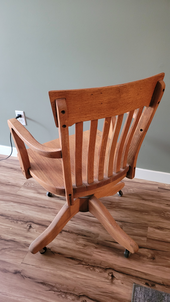 Antique office chair - photo 2