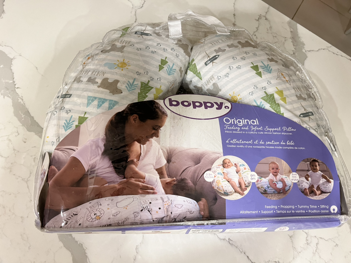 Baby feeding and infant support pillow
