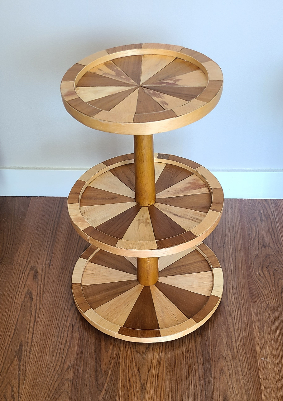 3 tiered dessert stand or small plant stand - photo 3