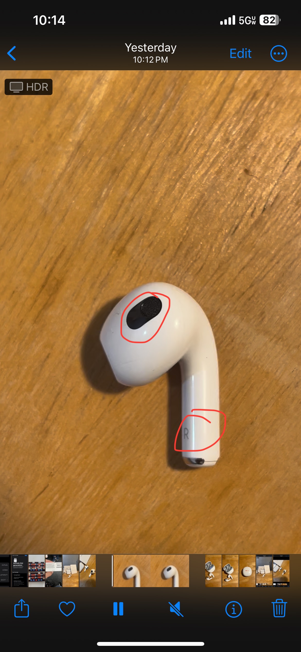 Original Apple AirPod 3 - photo 3