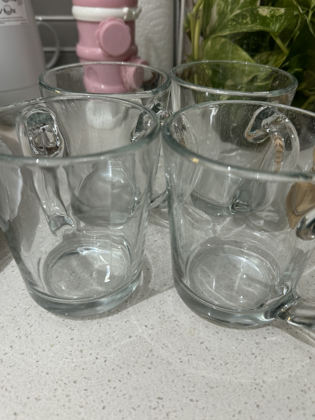 4 used Glass Mugs - photo 2