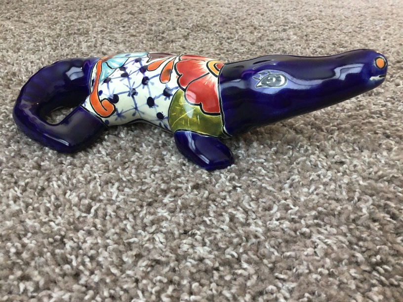 MEXICAN TALAVERA ALLIGATOR - photo 2