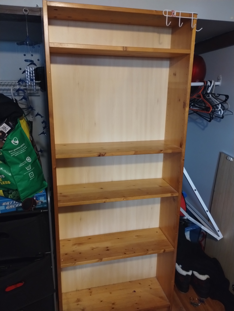Rustic Bookshelf
