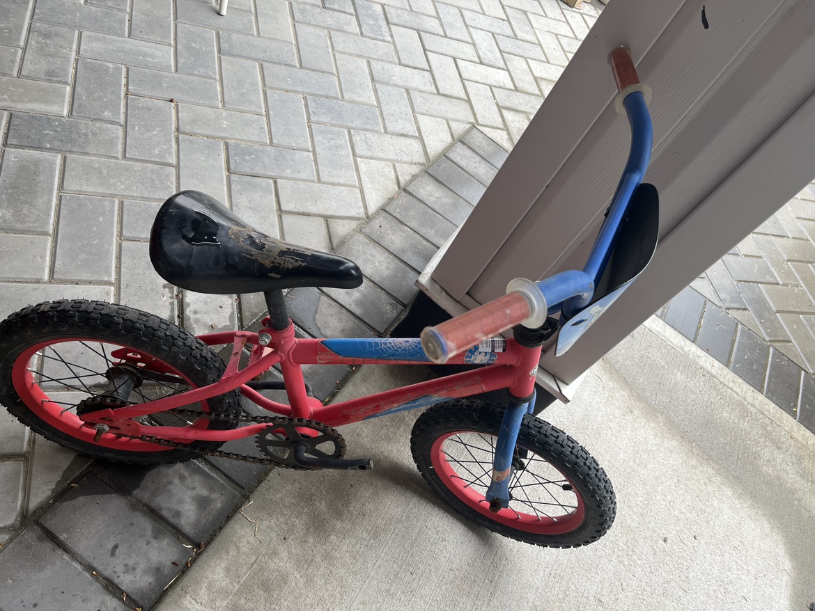 #freecycle kids bicycle 🌼