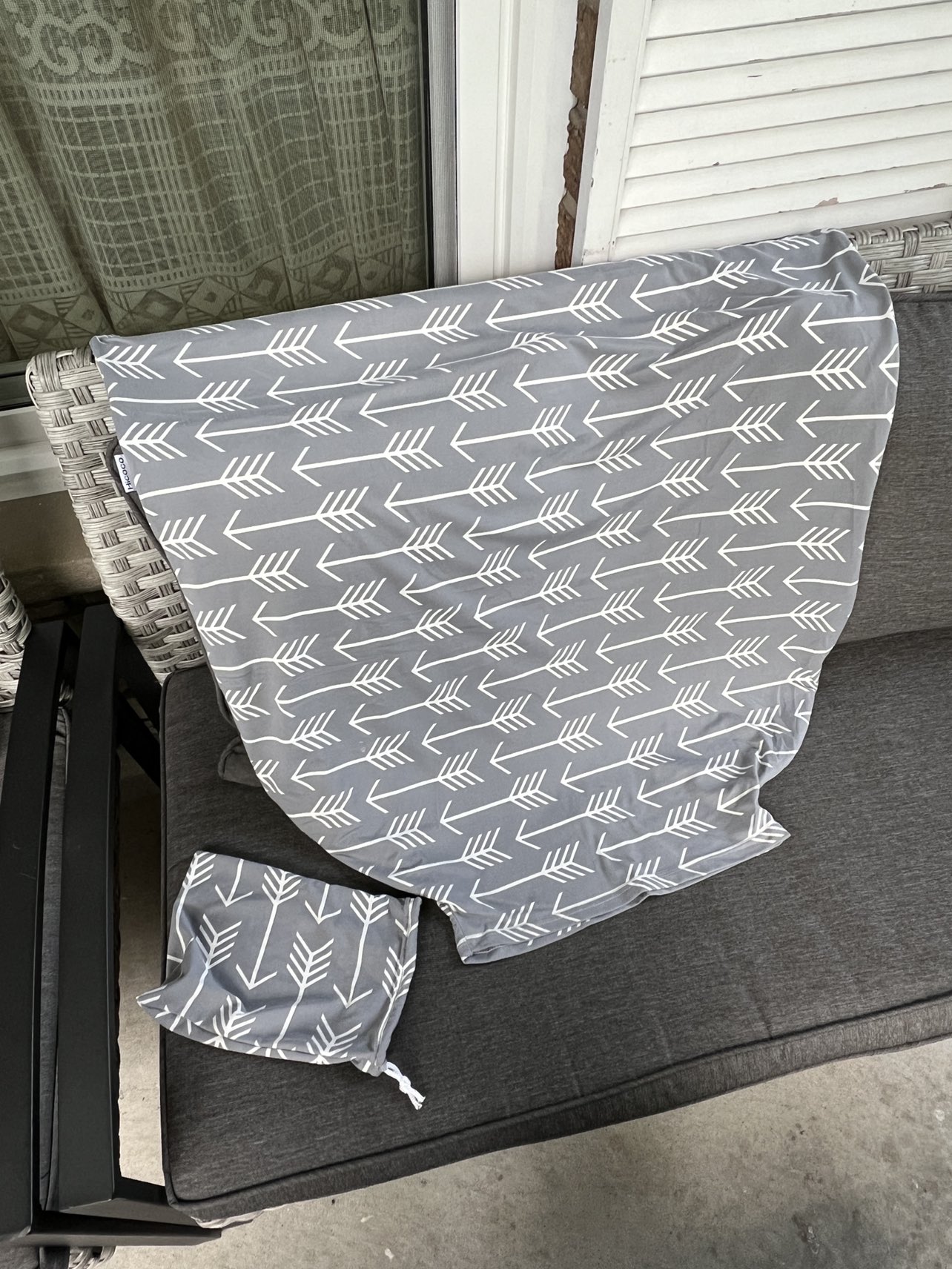 Baby Car Seat Cover Canopy Nursing and Breastfeeding Cover image indicator(7)