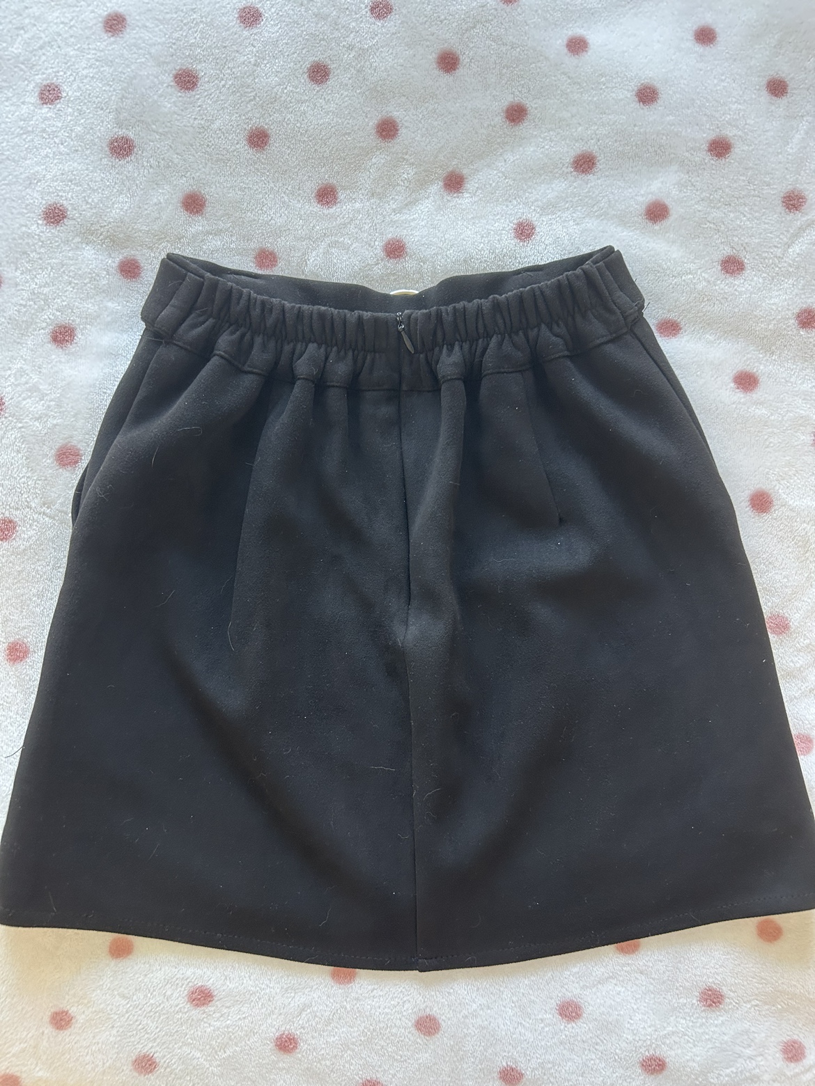 Faux suede mini skirt with pockets image indicator(2)